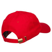 Benin Flag Embroidered Unstructured Cap