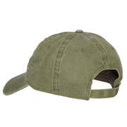 US Submarine Logo Military Embroidered Washed Cotton Twill Cap