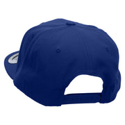 Haya Doin? Embroidered Wool Blend Prostyle Snapback - Royal OSFM