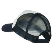 Scribe Smile Face Embroidered Foam Mesh Back Cap