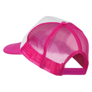 Scribe Smile Face Embroidered Foam Mesh Back Cap