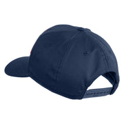 U.S. Marine Retired Red Patched Solid Cotton Twill Pro Style Cap - Navy OSFM