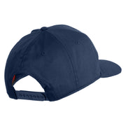 U.S. Marine Retired Red Patched Solid Cotton Twill Pro Style Cap - Navy OSFM