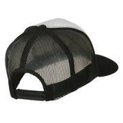 Extra Small Skull Halloween Embroidered Iron On Patched Classic Trucker Cap