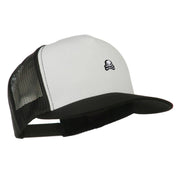Extra Small Skull Halloween Embroidered Iron On Patched Classic Trucker Cap