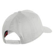 U.S. Navy Corpsman Patched Solid Cotton Twill Pro Style Cap - White OSFM
