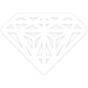 Big Diamond Outline Heat Transfers Sticker