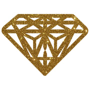 Big Diamond Outline Heat Transfers Sticker