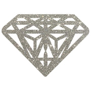 Big Diamond Outline Heat Transfers Sticker