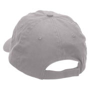 Illionois Year Established Low Profile Pet Spun Washed Cap - Grey OSFM