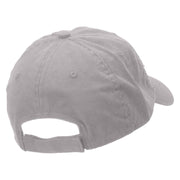 Illionois Year Established Low Profile Pet Spun Washed Cap - Grey OSFM