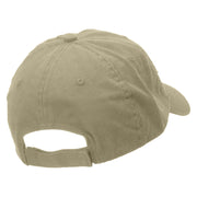 Illionois Year Established Low Profile Pet Spun Washed Cap - Khaki OSFM