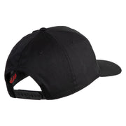 USS Key West Submarine SSN 722 Patched Solid Cotton Twill Pro Style Cap - Black OSFM