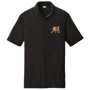 4 shades of Football Graphic Design PosiCharge Competitor Polo Tee Shirt