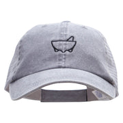 Molcajete Embroidered Washed Trucker Cap