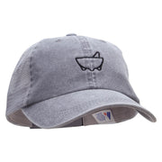 Molcajete Embroidered Washed Trucker Cap