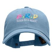 B.R.D. Embroidered Unstructured Cotton Twill Cap