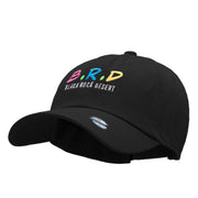 B.R.D. Embroidered Unstructured Cotton Twill Cap