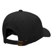 B.R.D. Embroidered Unstructured Cotton Twill Cap