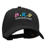 B.R.D. Embroidered Unstructured Cotton Twill Cap