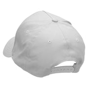 California Year Established 5 Panel Pro Style Brushed Cap - White OSFM