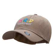 B.R.D. Embroidered Unstructured Cotton Twill Cap