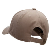 B.R.D. Embroidered Unstructured Cotton Twill Cap