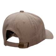 B.R.D. Embroidered Unstructured Cotton Twill Cap