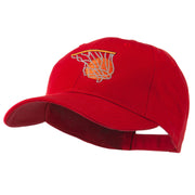 Basketball in Net Embroidered Cap