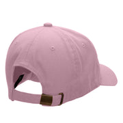 B.R.D. Embroidered Unstructured Cotton Twill Cap