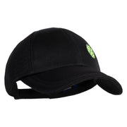 Pickleball Balls Embroidered Iron on  Patched Deluxe Performance Mesh Cap - Black OSFM