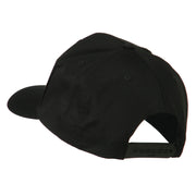 Black NASA Embroidered Patched High Profile Cap