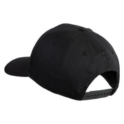 U.S. Navy Ships Blue Patched Solid Cotton Twill Pro Style Cap - Black OSFM