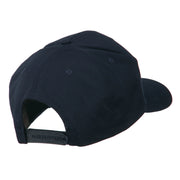 Black NASA Embroidered Patched High Profile Cap