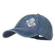 Ribbon Cupcake Patched Washed Cap