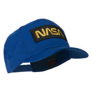 Black NASA Embroidered Patched High Profile Cap