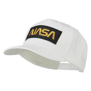 Black NASA Embroidered Patched High Profile Cap