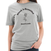 Black Is Beautiful Cotton Short Sleeve Graphic Shirt