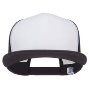 Flat Bill Snapback Trucker Cap