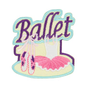 Ballet Embroidered Patches