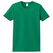 Ladies Big Size Port & Company Soft Spun Cotton Essential T-Shirt