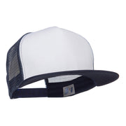 Flat Bill Snapback Trucker Cap