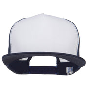 Flat Bill Snapback Trucker Cap