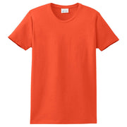 Ladies Big Size Port & Company Soft Spun Cotton Essential T-Shirt