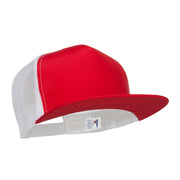 Flat Bill Snapback Trucker Cap