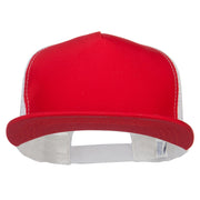 Flat Bill Snapback Trucker Cap