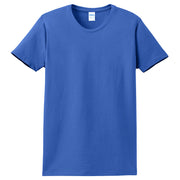 Ladies Big Size Port & Company Soft Spun Cotton Essential T-Shirt