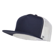 Flat Bill Snapback Trucker Cap