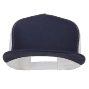 Flat Bill Snapback Trucker Cap