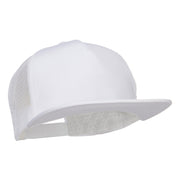 Flat Bill Snapback Trucker Cap